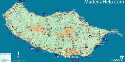 Map of Portugal Madeira